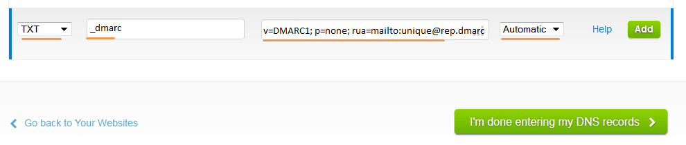 Yandex Mail Dmarc